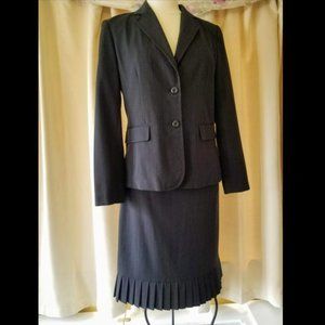 Apt 9 Stretch Skirt Suit, 2 pieces, Charcoal Gray